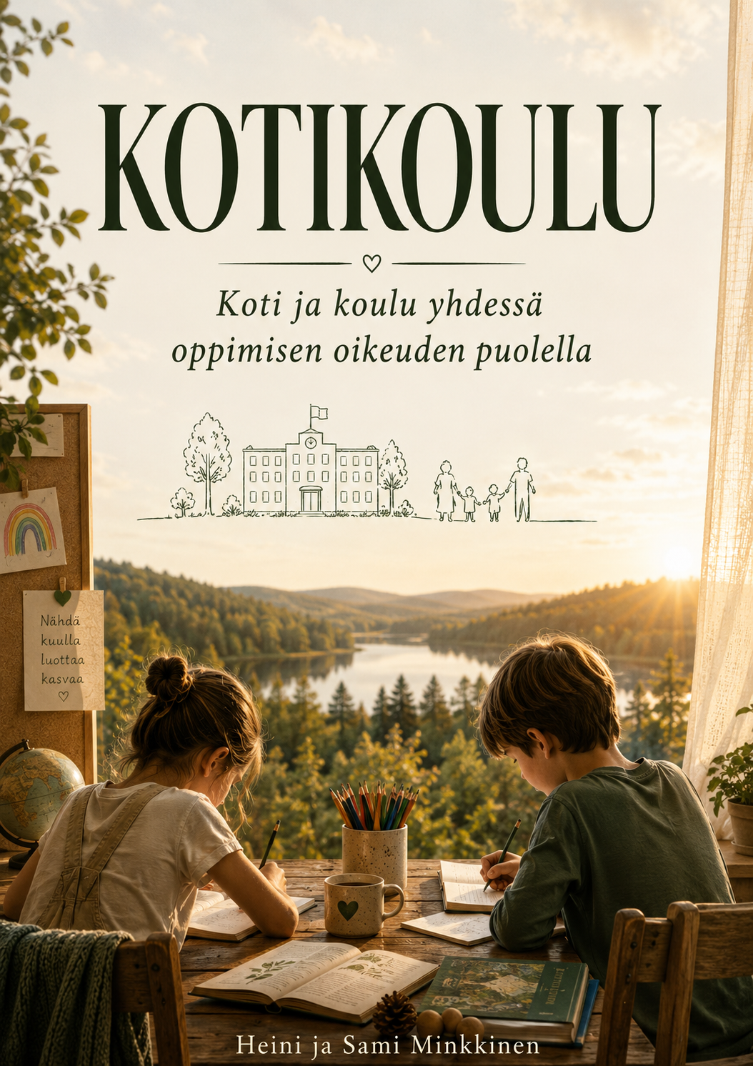 Kotikoulu -kirjan kansi
